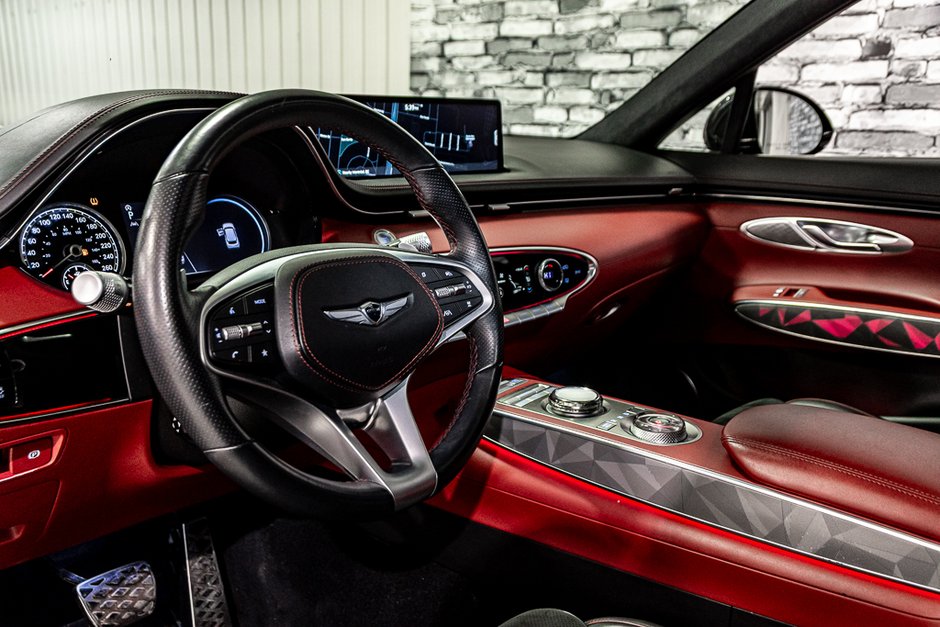 GENESIS GV70 2.5T PRESTIGE AWD CAM 360 SIEGE MASSAGE TOIT PANO 2023-13