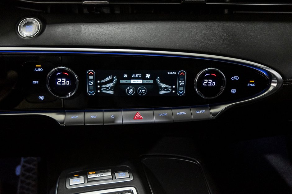 GENESIS GV70 3.5T Sport Plus w/LSD AWD 375HP HUD CAM360 CUIR 2025-25