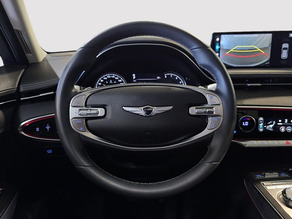 GENESIS GV70 2.5T ADVANCED AWD 300HP TOIT NAV CUIR MAGS 2025-35