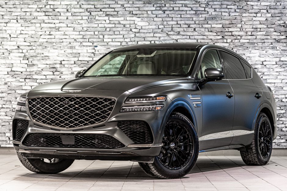 GENESIS GV80 Coupe 3.5T e-SC AWD 415HP TOIT GPS CAM 360 PARK 2025-0