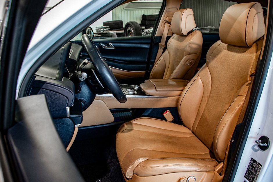 GENESIS GV80 3.5T ADVANCED AWD 7 PASS CAM360 CUIR TOIT PANO GPS 2021-3