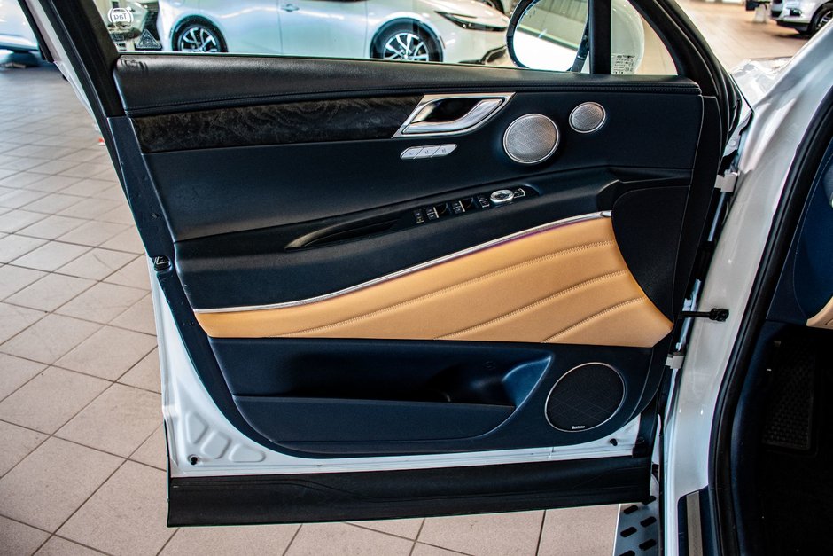 GENESIS GV80 3.5T ADVANCED AWD 7 PASS CAM360 CUIR TOIT PANO GPS 2021-19