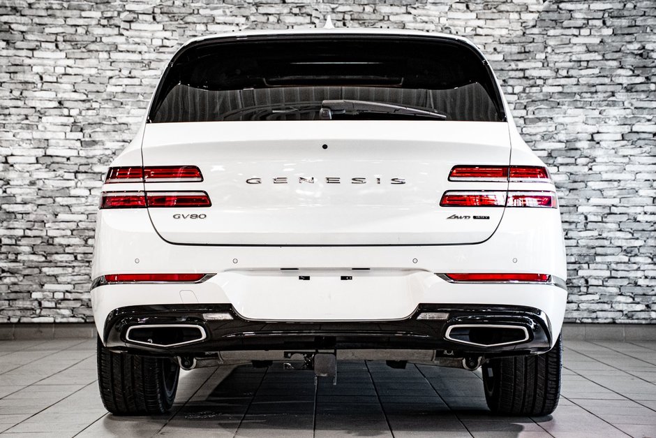 GENESIS GV80 3.5T ADVANCED AWD 7 PASS CAM360 CUIR TOIT PANO GPS 2021-12