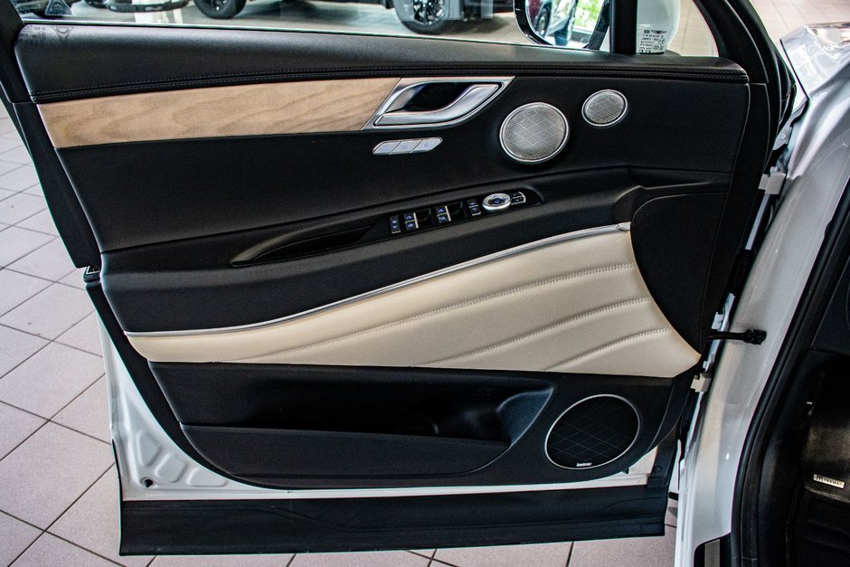 GENESIS GV80 3.5T AWD PRESTIGE 7 PASSAGER TOIT NAVIGATION CUIR 2023-20