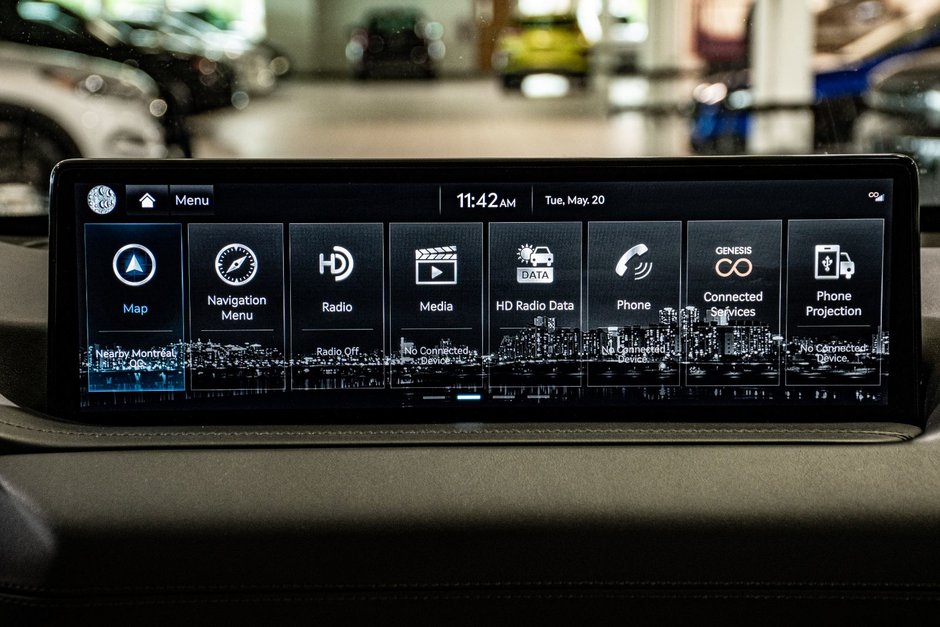 GENESIS GV80 3.5T AWD PRESTIGE 7 PASSAGER TOIT NAVIGATION CUIR 2023-29