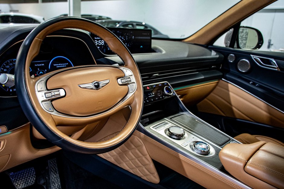 2024 GENESIS GV80 PRESTIGE 3.5T AWD 375HP TOIT CAM 360 PARK ASSIST-16