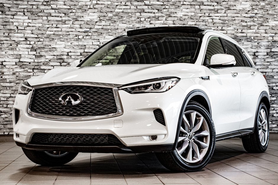 Infiniti QX50 LUXE AWD KEYLESS CUIR TOIT PANO CAMERA CARPLAY 2021-0