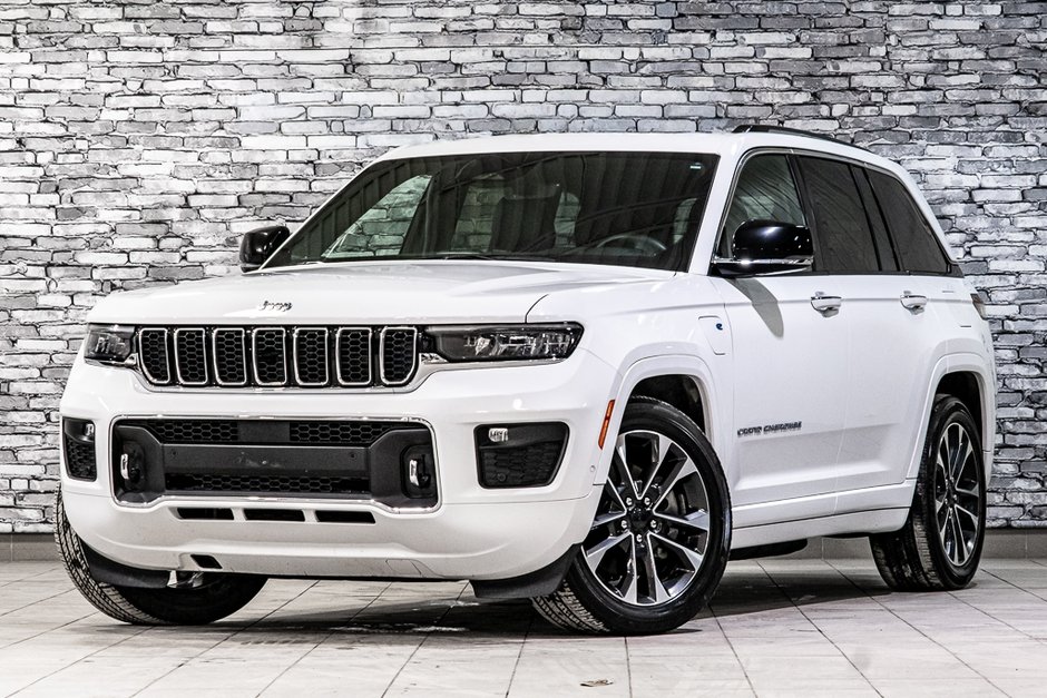 Jeep Grand Cherokee 4xe OVERLAND HYBRID-RECHARGEABLE CUIR TOIT NAV CAM 2022-0