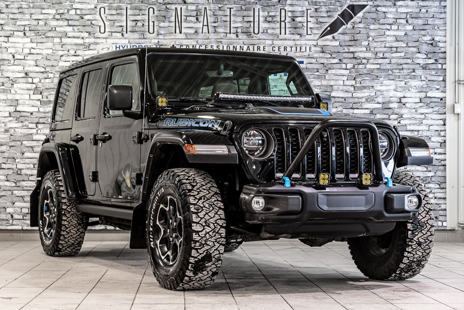 Jeep Wrangler 4xe Unlimited Rubicon Toit Commande Elec Sky 2022-6