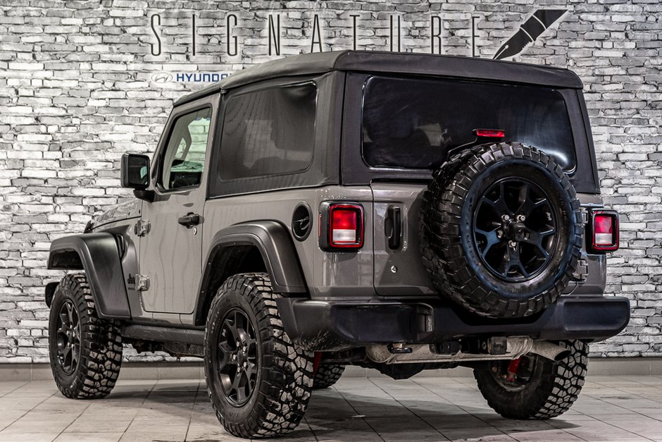 Jeep Wrangler Willys Sport 3.6 V6 AUTOMATIQUE CONVERTIBLE CAMERA 2022-8