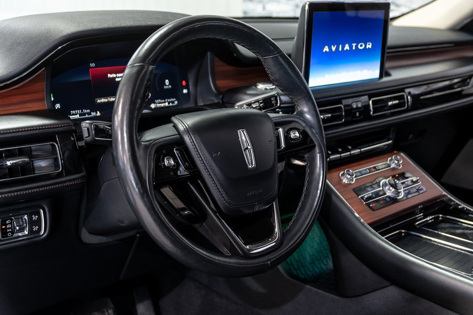 2022 Lincoln Aviator RESERVE AWD REMORQUE PKG CUIR CAM360 NAV TOIT PANO-18