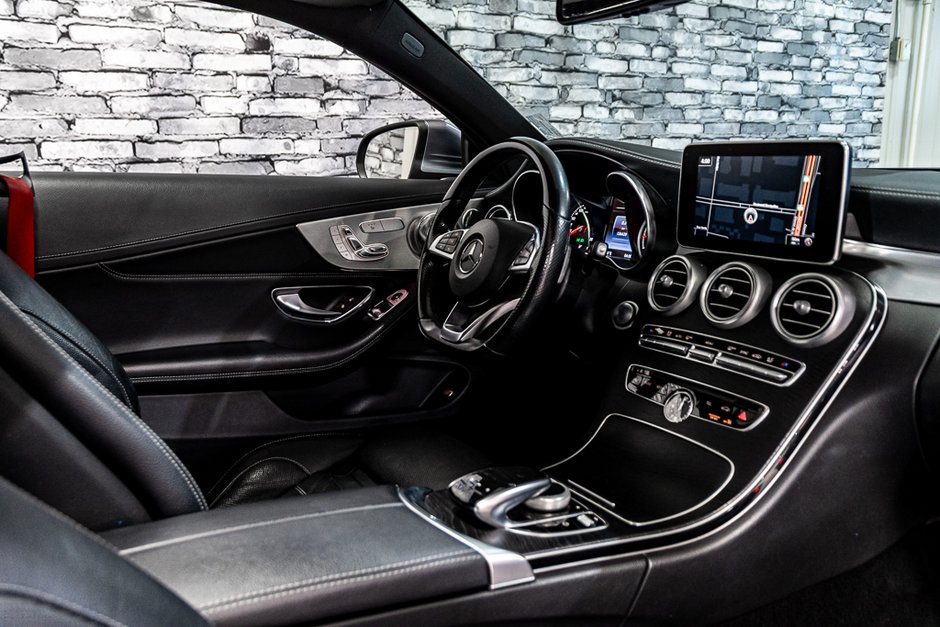 2017 Mercedes-Benz C-Class C 300 COUPE AMG NIGHT PKG BURMESTER NAV TOIT CAM-17