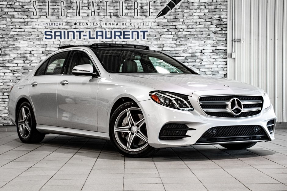 2017 Mercedes-Benz E-Class E 300 AWD BURMESTER NAVIGATION TOIT CUIR MAGS in Montréal, Quebec