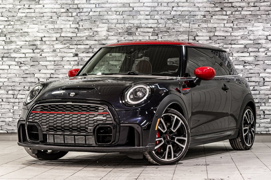 MINI 3 Door John Cooper Works Multitone Roof Cuir Toit Camera 2024 à Montréal, Québec