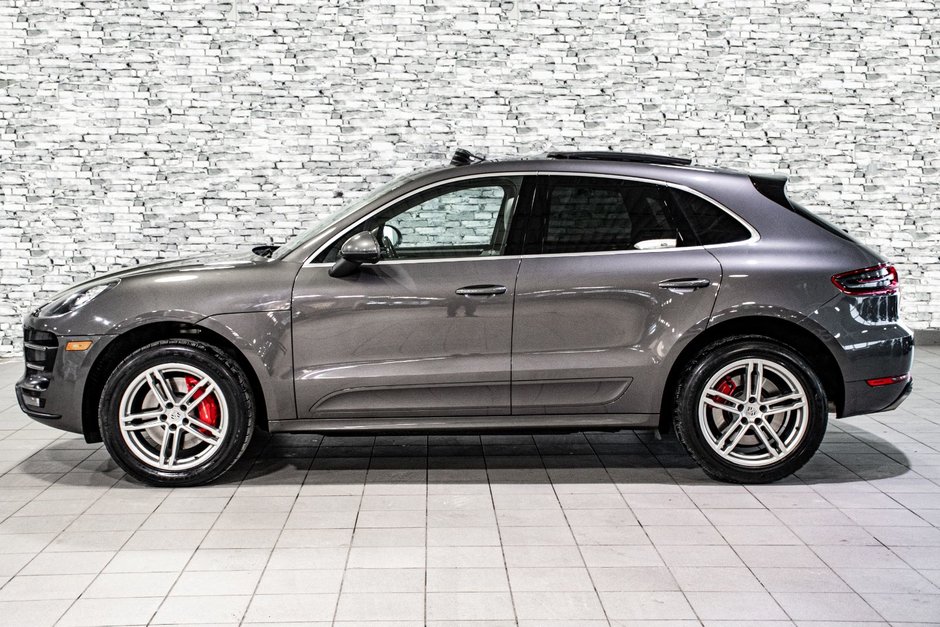 Porsche Macan TURBO AWD V6 400HP CUIR CAMERA NAV TOIT PANO 2015-18