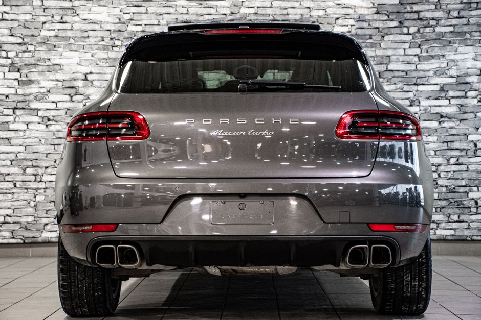 Porsche Macan TURBO AWD V6 400HP CUIR CAMERA NAV TOIT PANO 2015-15