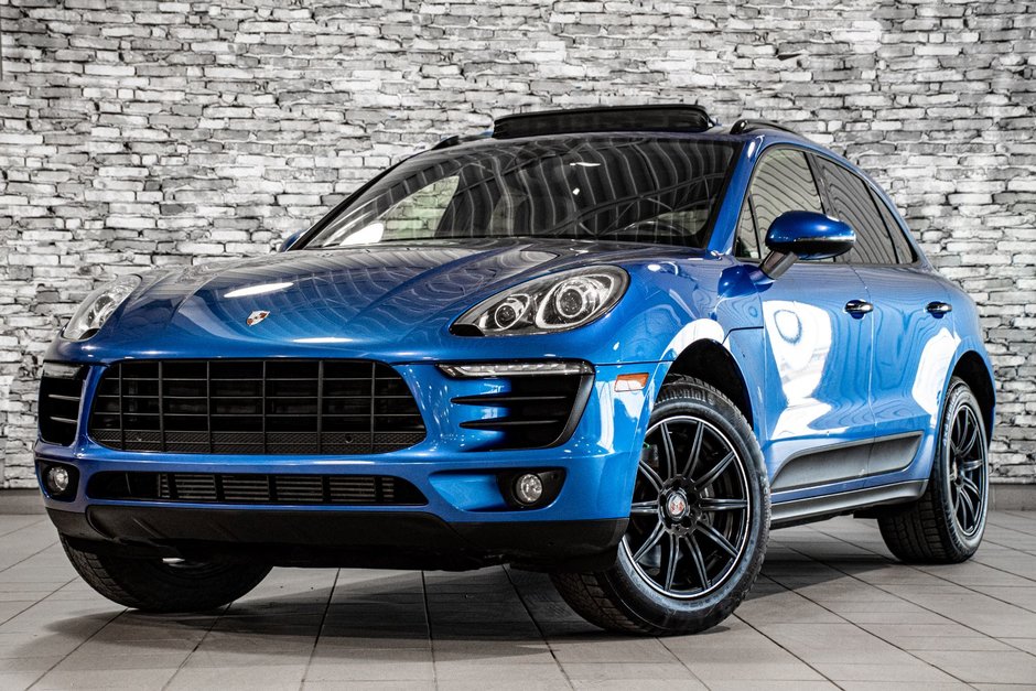 2018 Porsche Macan AWD PREMIUM PKG BOSE NAV TOIT PANO CAM in Montréal, Quebec
