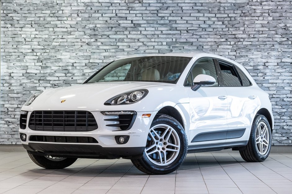 2018 Porsche Macan AWD PREMIUM PKG BOSE NAV TOIT PANO CAM in Montréal, Quebec