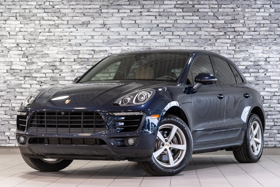 2018 Porsche Macan PREMIUM & PREMIUM PLUS PACK BOSE 360 CAM NAV in Montréal, Quebec