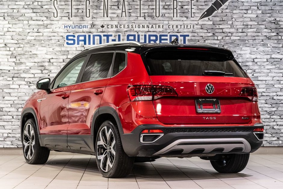 Volkswagen Taos HIGHLINE TOIT SIEGES REFREGERÉS ET CHAUFFANTS NAVI 2023-12