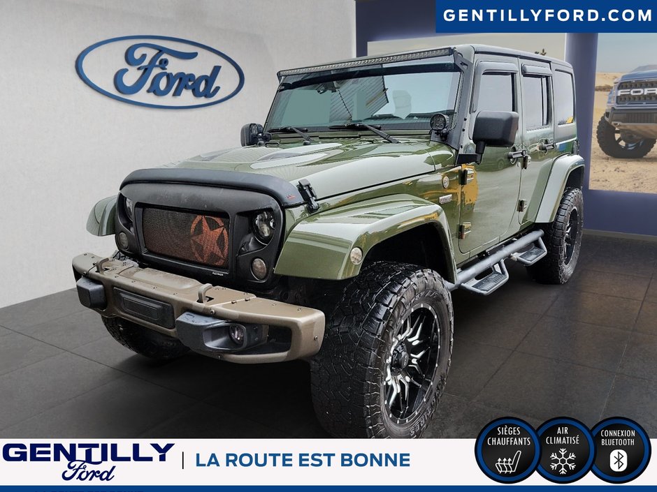 Jeep Wrangler Unlimited 75th Anniversary 2016 à Bécancour (Secteur Gentilly), Québec