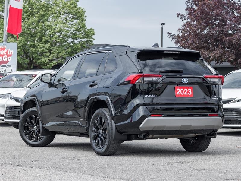2023 Toyota RAV4 Hybrid SE AWD Sunroof | Heated Seats | Bluetooth | AWD-4
