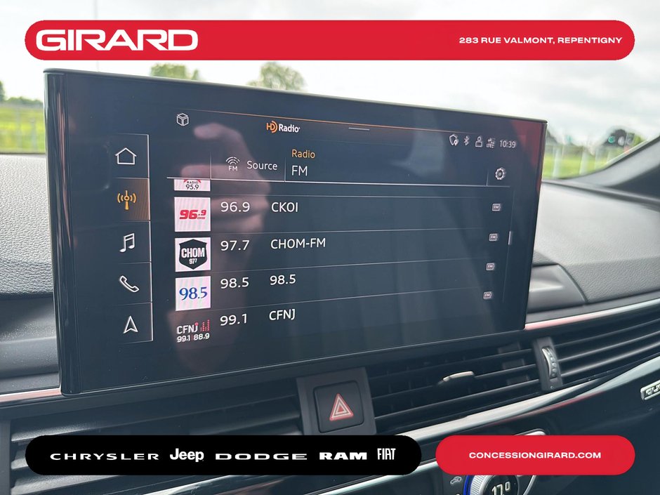 2024 Audi A5 Sportback Komfort BAS KM**261 HP**S-TRONIC**KOMFORT**BANDE 3M**