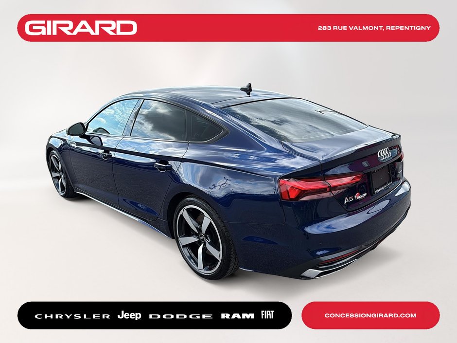 2024 Audi A5 Sportback Komfort BAS KM**261 HP**S-TRONIC**KOMFORT**BANDE 3M**
