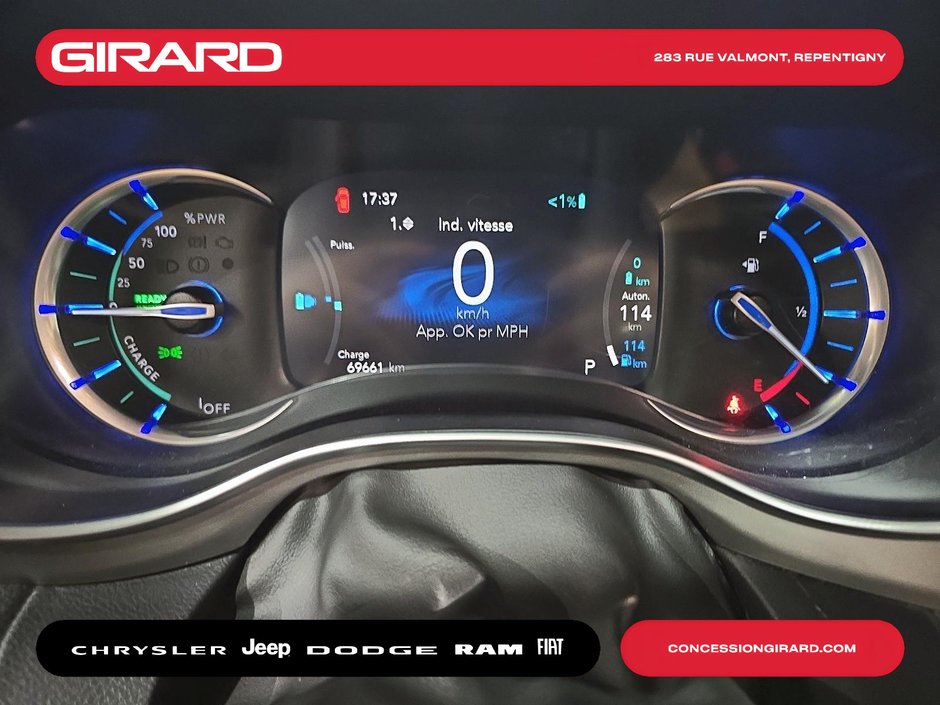 Chrysler Pacifica Hybrid Limited 2022 TOIT PANO, CUIR, VOLANT+SIEGES CHAUFFANTS, AUDIO HARMAN KARDON