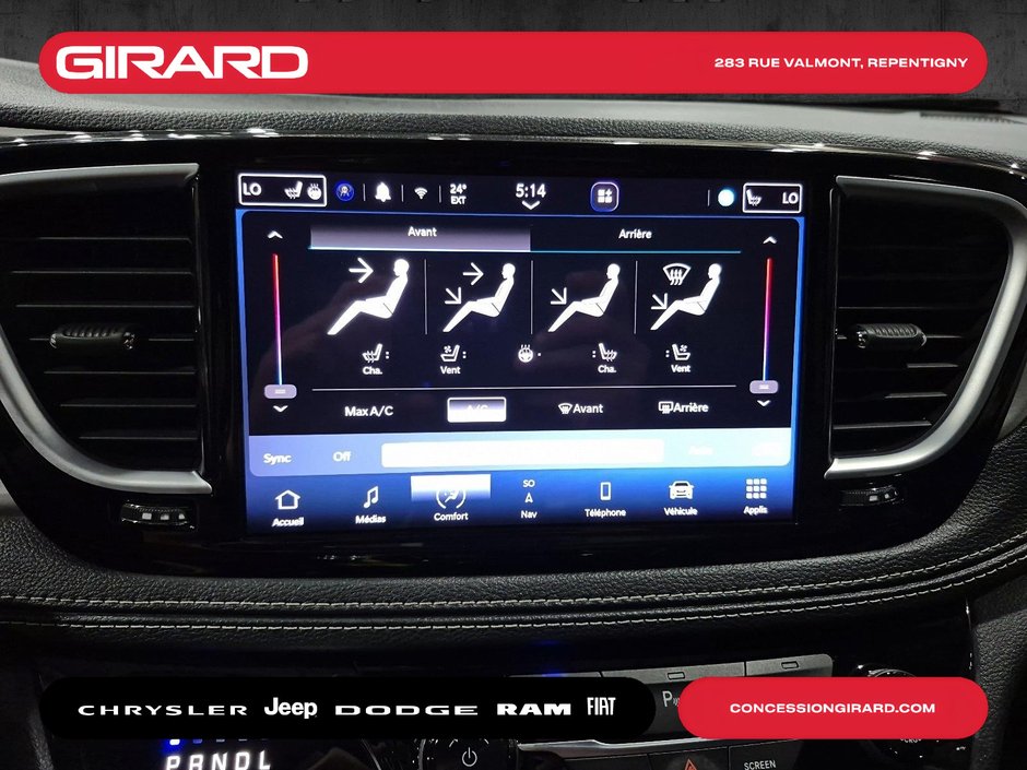 Chrysler Pacifica Hybrid Limited 2023 **1 PROPRIÉTAIRE**GROUPE PREMIUM ET SÉCURITÉ**TOIT OUVRANT**NAVIGATION**