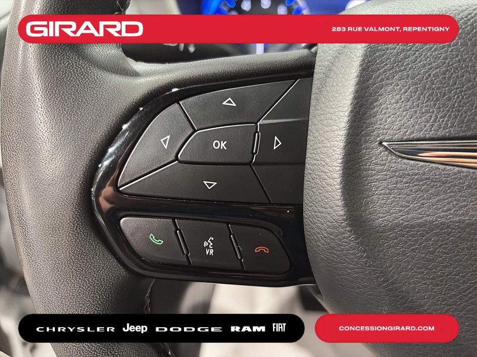 Chrysler Pacifica Touring 2023 STOW N GO, PORTES & HAYON ELECTRIQUES, SIEGES CHAUFFANTS+DEMARREUR