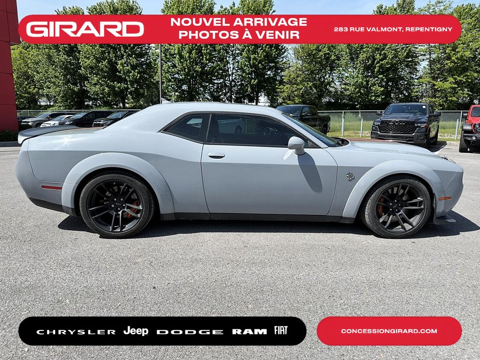 Dodge Challenger SRT Hellcat Widebody 2021 **HEMI 6.2L SC**GROUPE TECHNO**CUIR LAGUNA**TOIT OUVRANT**