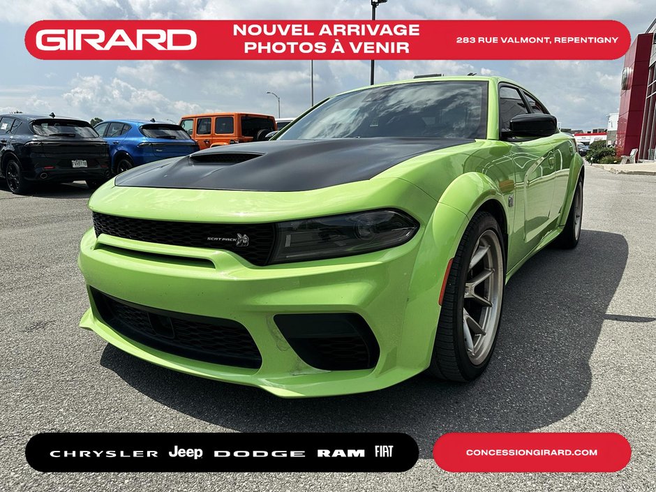Dodge Charger Scat Pack 392 Widebody 2023 **1 PROPRIÉTAIRE**JAMAIS ACCIDENTÉ**SUSPENSION DE COMPETITION**AUDIO HARMON/KARDON**
