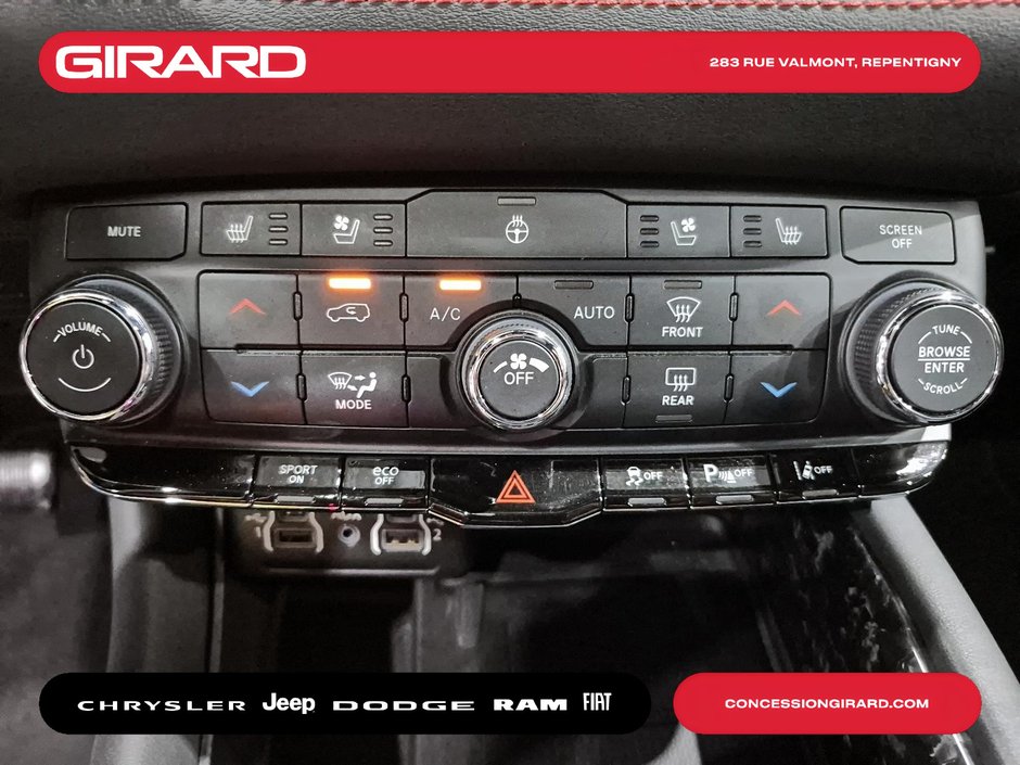 2024 Dodge Durango R/T Plus 6 PASSAGERS**V8**HARMAN/KARDON**GARANTIE**MARCHE-PIEDS**