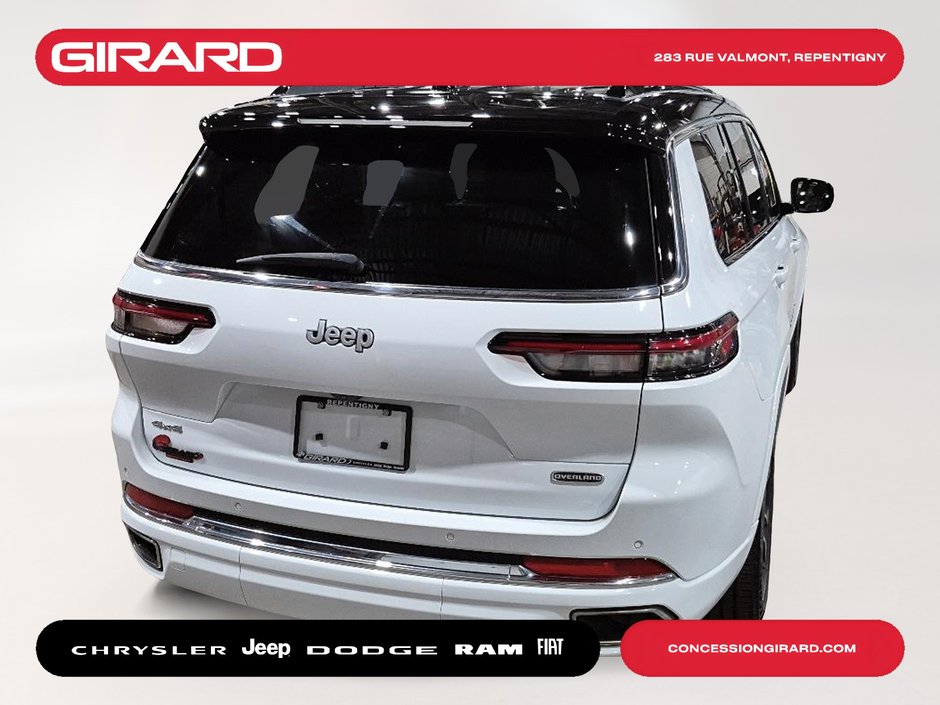Jeep Grand Cherokee L Overland 2024 TOIT PANO**SIEGES VENTILES**SUSPENSION A AIR**AUDIO MCINTOSH**TOUJOURS SOUS GARANTIE JEEP