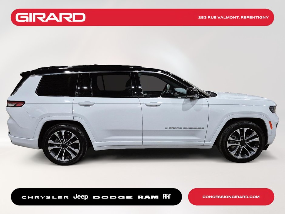Jeep Grand Cherokee L Overland 2024 TOIT PANO**SIEGES VENTILES**SUSPENSION A AIR**AUDIO MCINTOSH**TOUJOURS SOUS GARANTIE JEEP