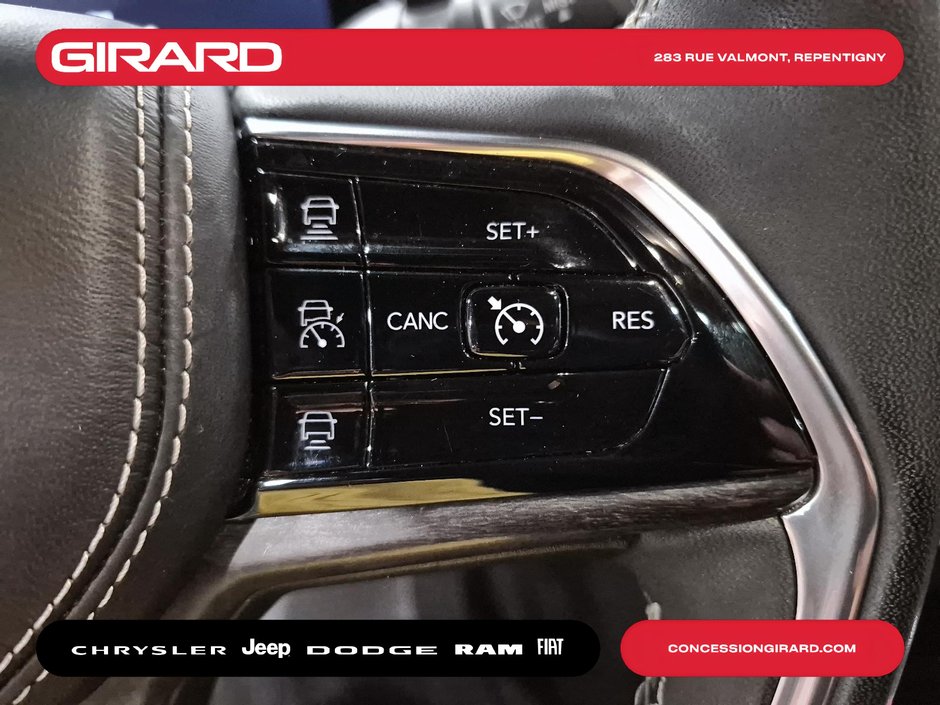 Jeep Grand Cherokee L Overland 2024 TOIT PANO**SIEGES VENTILES**SUSPENSION A AIR**AUDIO MCINTOSH**TOUJOURS SOUS GARANTIE JEEP