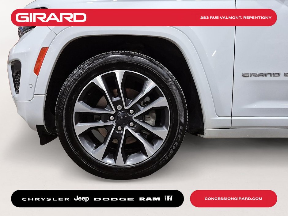 Jeep Grand Cherokee L Overland 2024 TOIT PANO**SIEGES VENTILES**SUSPENSION A AIR**AUDIO MCINTOSH**TOUJOURS SOUS GARANTIE JEEP