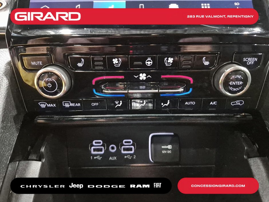 Jeep Grand Cherokee L Overland 2024 TOIT PANO**SIEGES VENTILES**SUSPENSION A AIR**AUDIO MCINTOSH**TOUJOURS SOUS GARANTIE JEEP