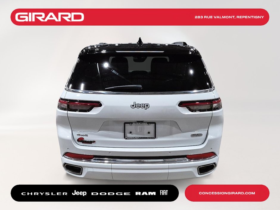 Jeep Grand Cherokee L Overland 2024 TOIT PANO**SIEGES VENTILES**SUSPENSION A AIR**AUDIO MCINTOSH**TOUJOURS SOUS GARANTIE JEEP