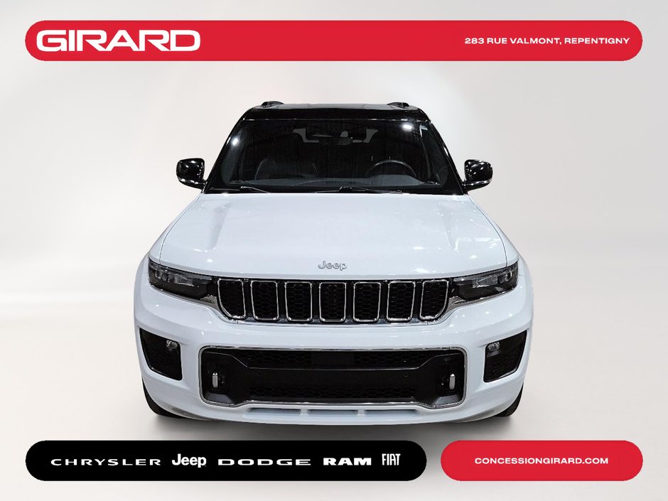 Jeep Grand Cherokee L Overland 2024 TOIT PANO**SIEGES VENTILES**SUSPENSION A AIR**AUDIO MCINTOSH**TOUJOURS SOUS GARANTIE JEEP