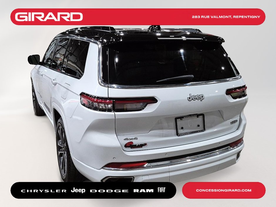 Jeep Grand Cherokee L Overland 2024 TOIT PANO**SIEGES VENTILES**SUSPENSION A AIR**AUDIO MCINTOSH**TOUJOURS SOUS GARANTIE JEEP