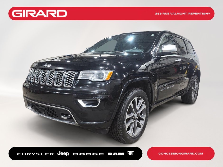Jeep Grand Cherokee Overland 2018 TOIT PANO, ALPINE, PLAN OR, SIÈGES CHAUFFANTS/VENTILÉS