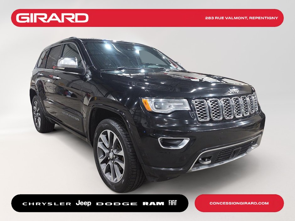 Jeep Grand Cherokee Overland 2018 TOIT PANO, ALPINE, PLAN OR, SIÈGES CHAUFFANTS/VENTILÉS