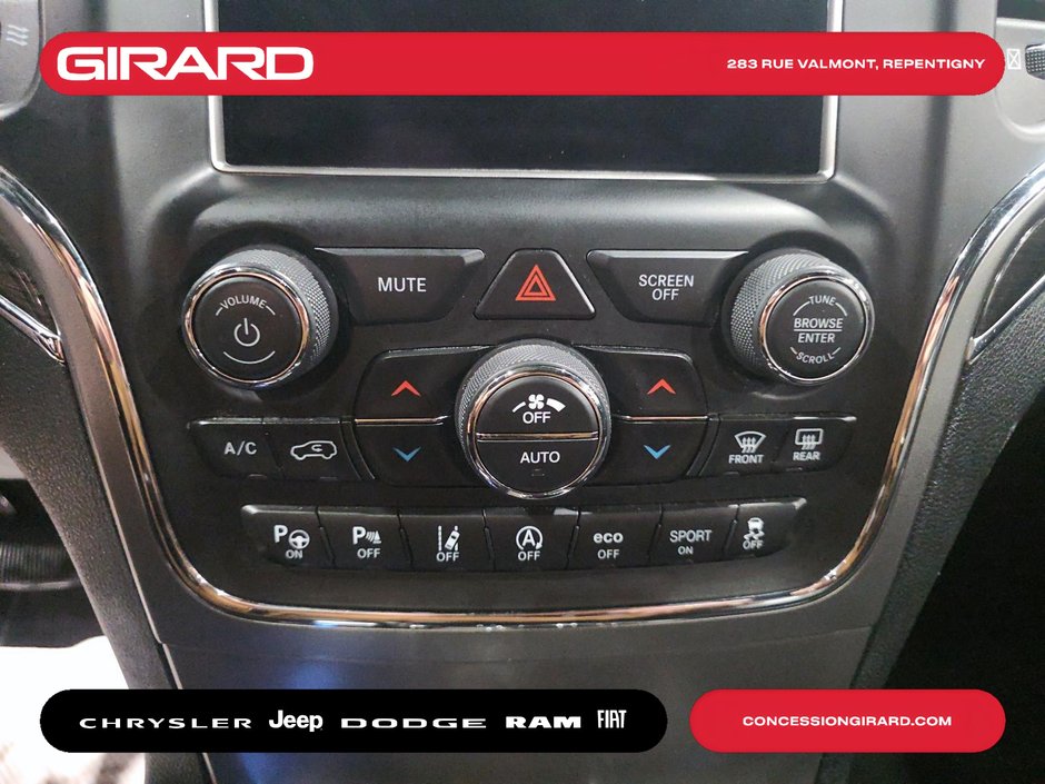 Jeep Grand Cherokee Overland 2018 TOIT PANO, ALPINE, PLAN OR, SIÈGES CHAUFFANTS/VENTILÉS
