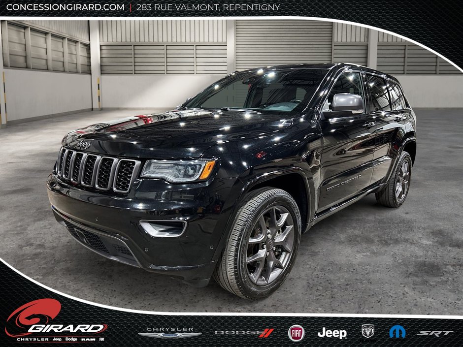 2021 Jeep Grand Cherokee 80e, Toit pano, Plan or 5 ans/100k kms, 4x4, 3.6L-0