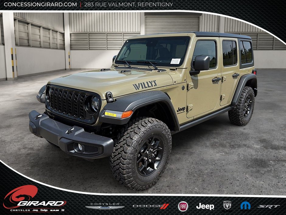 2025 Jeep WRANGLER 4-Door WILLYS-0