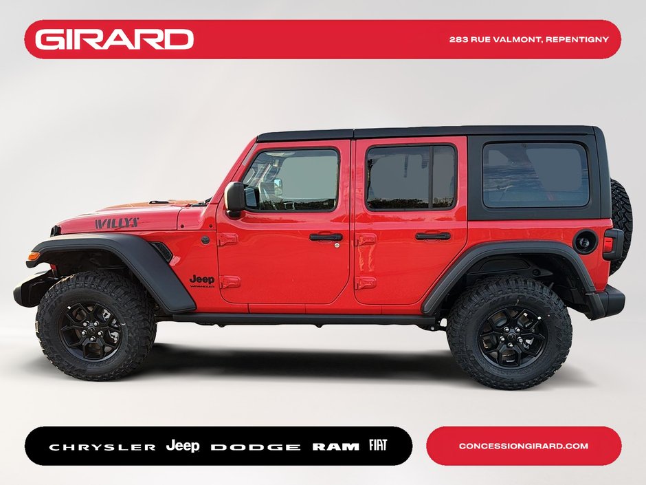 2025 Jeep Wrangler 4-Door WILLYS