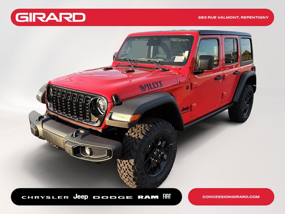 2025 Jeep Wrangler 4-Door WILLYS