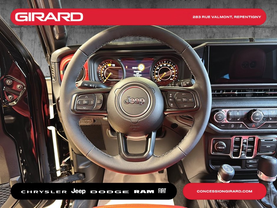 2026 Jeep Wrangler 4-Door SPORT S EDITION 100E * KO3 * MAGS HD * CUIR CUSTOM